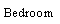 Text Box: Bedroom